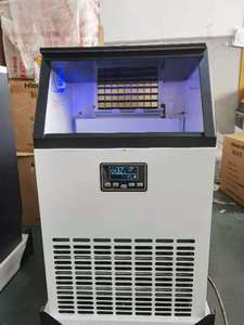 <b>Ice</b> <b>Maker</b> 60kg Automatic Home Commercial Small Cube Block Making Machine for Business Sale Food Beverage Hzb-60l 60kg 80kg - Product Image 6
