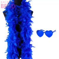 Écharpes en fausse fourrure colorées en stock, bandes de fil pour costumes de danse, mariage, Noël, Halloween, fêtes ; accessoires de bricolage