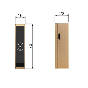 Qidots F131 Cabinet Swipe Lock Fast Unlock Smart Mini Electronic Locker Lock