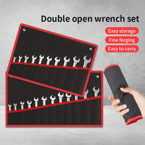 Double Ended Open End Wrenches 6-22mm Torque <b>Spanner</b> Forged Household Wrench Auto Repair Tools - Product Image 3
