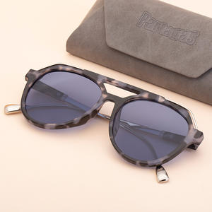 Gafas de Sol Retro para Hombre Partagas, Lentes de PC con Protección UV400, Doble Puente, Estilo Urbano, Protección Solar, para Ciclismo, Viajes, Moda - Product Image 2