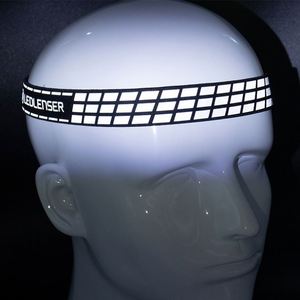 Custom Polyester Cotton Webbing Elastic Webbing Stretchable Band Box Binder Customized Outdoor Headlamp Reflective Band - Product Image 4