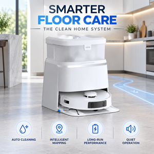 Aspirateur robot ECOVACS DEEBOT T30 PRO OMNI, nettoyage humide et sec, filtration HEPA, contrôlé par application pour la maison et l'hôtel - Product Image 1