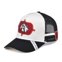 Casquette Trucker Bicolore Premium, Casquette Trucker Rayée, Casquette Trucker 5 Panneaux, Casquette Trucker en Maille, Casquette Trucker Personnalisée Brodée avec Logo