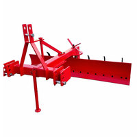 Raseuse agricole montée sur tracteur, attelage 3 points, lame de nivellement de terrain 4FT 5FT 6FT pour tracteurs agricoles de 18 à 60 CV