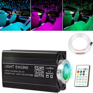 9555-S1 Flashing Single-Head Machine APP Car Starry Sky Roof Modification 12V Full Sky Star <b>Light</b> Source Device - Product Image 1