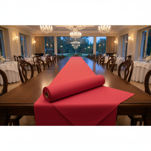 Rotolo di Tovaglia Rossa 0,40x48m, Tessuto Morbido e Asciutto, B2B - Product Image 3