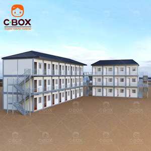 Cbox, bâtiment de dortoir pour travailleurs préfabriqué durable à 3 étages, détachable, ignifuge, bureau, camp de mine, maison modulaire en conteneur - Product Image 2