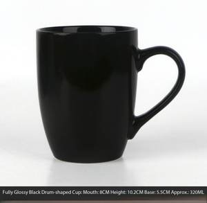 Mug bistro en céramique noir mat gravé au laser personnalisé Rico Industries NFL Football Philadelphia Eagles 15 oz, durable et tendance - Product Image 3