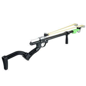 Lance-pierre Pliable Tir Laser Rouge/Vert avec Tige Longue, 40 Têtes de Lance-pierre, Ensemble de Tir de Chasse en Plein Air - Product Image 1