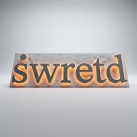 Letrero Acrílico Retroiluminado, Letrero con Letras de Canal, Letrero con Letras de Marca para Supermercado, Letra LED 3D para Walmart con Certificación UL