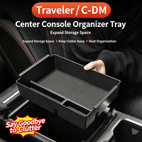 Boîte de rangement pour accoudoir de voiture, très vendue, spéciale Jetour Traveler C-DM 5/7 places, accessoires de modification pour console centrale inférieure