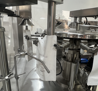 Machines de remplissage et d'emballage automatiques CE pour sachets souples rotatifs, détergent liquide, boissons aux fruits, scellage de sachets Doypack Mylar et jus