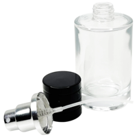 Emballage de bouteille de parfum botol parfum 20 ml botol kaca unik botol parfum avec tasse magnétique