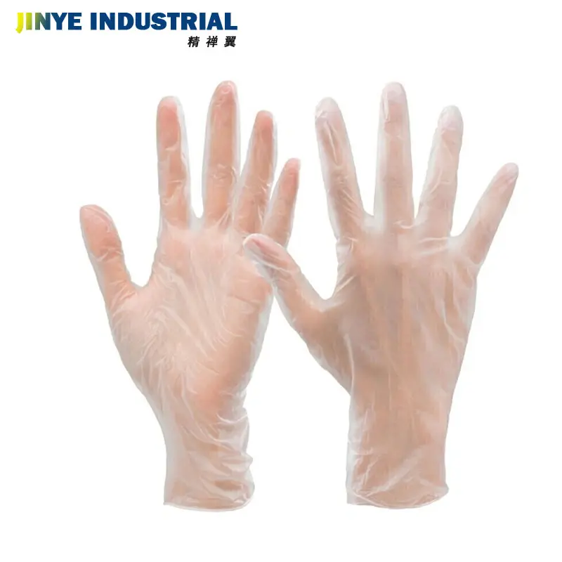 Großhandels preis Einweg-PVC-Handschuhe Wasserdichte Küche Clear Blue Vinyl Powder Free Handschuhe Latex Free Food Grade