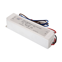 Alimentation étanche LPV-100-48 LEYU pour bande LED, entrée 110V 220VAC, sortie 12V 24V 36V 48VDC, 100W 2.1A