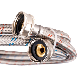 <span class=keywords><strong>Tuyau</strong></span> flexible en acier inoxydable tressé pour machine à glaçons, ligne d'alimentation en eau haute pression pour réfrigérateurs et machines à glaçons - Product Image 4