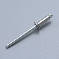 Promotion ADeli - Rivets aveugles à tête plate ronde en acier inoxydable 304 nickelé, norme GB12617, vente en gros pour fabricants
