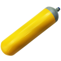 Plongeurs professionnels Réservoir/cylindre de plongée en acier 6L 200Bar résistant à la corrosion pour les missions d'exploration marine