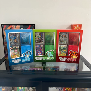 YQ Authentic Origina Chinese Pokemoned 151 First Partner Volume Cartas Collection sealed Gift Box Set Trading Card Booster Box - Product Image 6