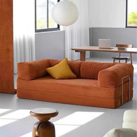 Sofá Cama Plegable Multiusos para Sala de Estar, Cama para Invitados, Sofá de Compresión para Descanso, Sofá Cama Plegable