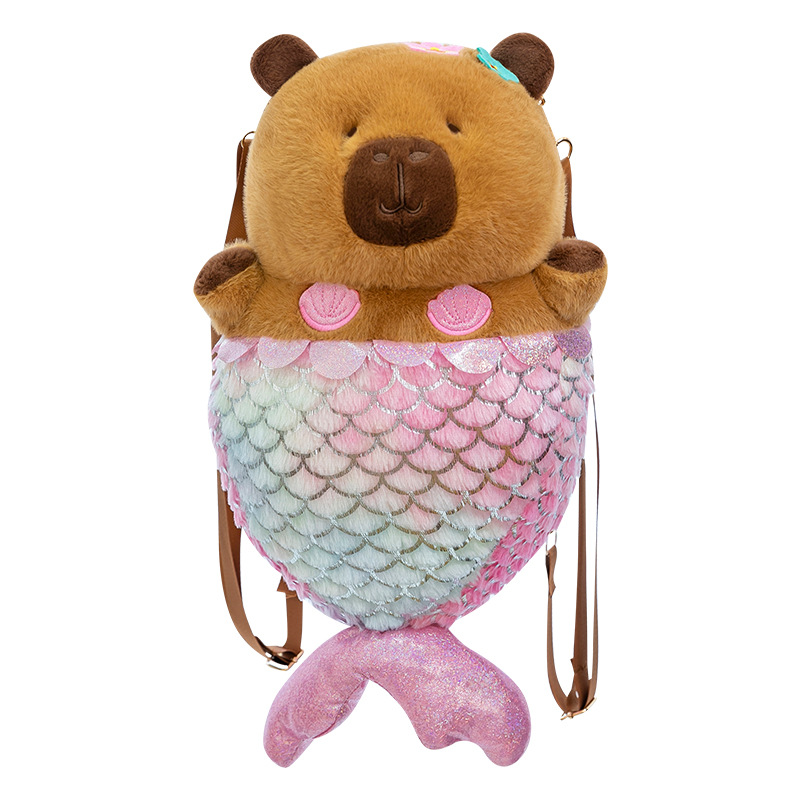 Mochila capibara sirena