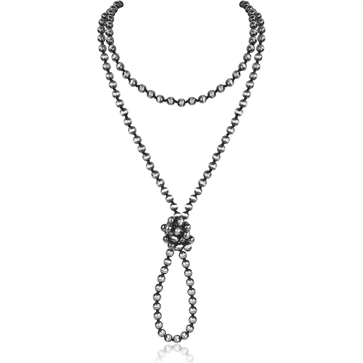 Женское винтажное ожерелье длиной 150 см