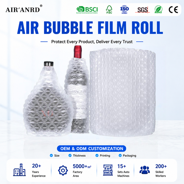 Gourd Film Bulk Bubble protection Film Roll Film Packaging Materials by Mail