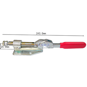 GH-36020 F <b>Clamp</b> Steel Adjustable Industrial <b>Clamp</b> 150mm Metric Galvanized - Product Image 3