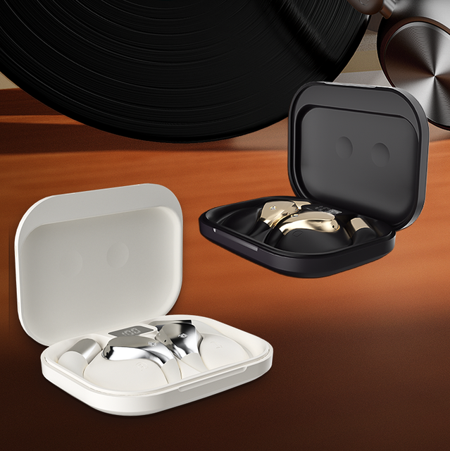 AI Intelligent Translation Noise Reduction On-Ear Headset Headphone Ture Wireless Earbuds TWS BT Earphones Open Ear
