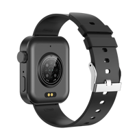 Bracelet intelligent économique avec moniteur de fréquence cardiaque, mesure de l'oxygène sanguin et fonctionnalités d'appel Bluetooth, charge magnétique HW005