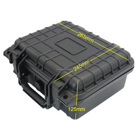 Boîtier antichoc en plastique disponible de conception de boîte de protection étanche IP 67 avec mousse