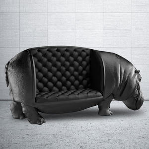 Y294 Toad Sofá Escultura artística en forma de animal Silla FRP Asiento creativo Muebles para el hogar de lujo para hotel Aeropuertos Centro comercial Público - Product Image 2