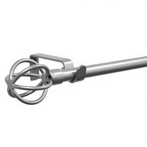 Juego de barras telescópicas para cortinas, extensibles, para accesorios de cortinas de ventana, precio directo de fábrica - Product Image 3
