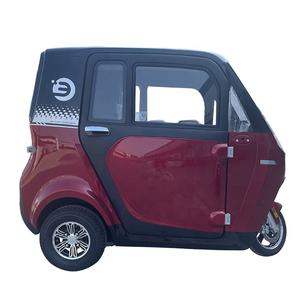 Voiture électrique EV Tricycle à cabine fermée avec toit Facile à conduire <span class=keywords><strong>sans</strong></span> <span class=keywords><strong>permis</strong></span> de conduire - Product Image 4