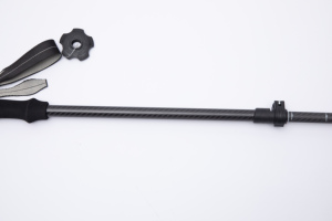 Bastón de Senderismo Ligero, Bastón de Esquí Telescópico de Tres Secciones, Aleación de Aluminio y Fibra de Carbono, Ajustable, <span class=keywords><strong>para</strong></span> Senderismo y Viajes - Product Image 5
