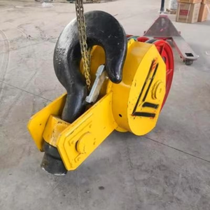 25t giả mạo thép xoay cần cẩu móc với chốt an toàn để chọn và nâng tải nặng thành phần cốt lõi động cơ cho giàn cần cẩu - Product Image 5