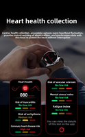 Reloj Inteligente ETS200 (Gband) para Monitoreo de Salud y Actividad Física, con Pantalla AMOLED, Medición de Presión Arterial y Frecuencia Cardíaca, Llamada SOS