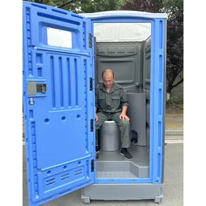 Waltor H9-a1 Prefab Public Mobile Toilet Customized Plastic Portable Toilet For Hot Sale