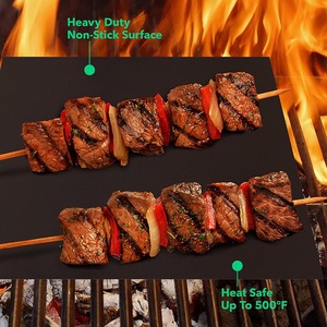Tapetes antiadherentes para <span class=keywords><strong>barbacoa</strong></span>, fáciles de limpiar para asar, hornear, parrilla eléctrica, carbón de <span class=keywords><strong>Gas</strong></span>, 100% - Product Image 5