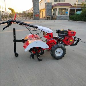 Handheld Two-wheel Drive Micro Tillage Machine Multi-function <b>Cultivators</b> Agricultural Gasoline Engine-Powered High - Product Image 2