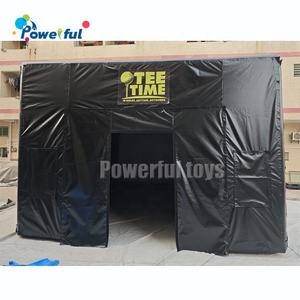 Tùy Chỉnh Chất Lượng Cao Ngoài Trời Trong Nhà Nhà Sân Sau Thực Hành <span class=keywords><strong>Inflatable</strong></span> Golf Mô Phỏng Lều Batting Lồng Với Cao Màn Hình Tác động - Product Image 1