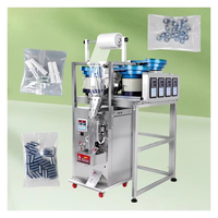Machine d'emballage automatique multifonctionnelle pour vis, accessoires d'emballage, vis, écrous, rondelles avec plateau vibrant et moteur PLC
