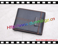 Dompet Terbaik untuk Kulit Pria dengan 2 Saku Foto dengan Jahitan Benang Khusus
