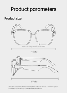 <span class=keywords><strong>Gafas</strong></span> Inteligentes 2 en 1 con Lentes <span class=keywords><strong>de</strong></span> Color XG93, Auriculares Inalámbricos para Deportes al Aire Libre, Correr, Ciclismo, Traducción por IA, <span class=keywords><strong>Gafas</strong></span> Inteligentes para Hombre y Mujer - Product Image 6
