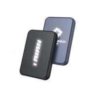 Mini banque de puissance 5000mAh avec logo lumineux à double port chargeur portable de banque de puissance personnalisé produit électronique chargeur rapide