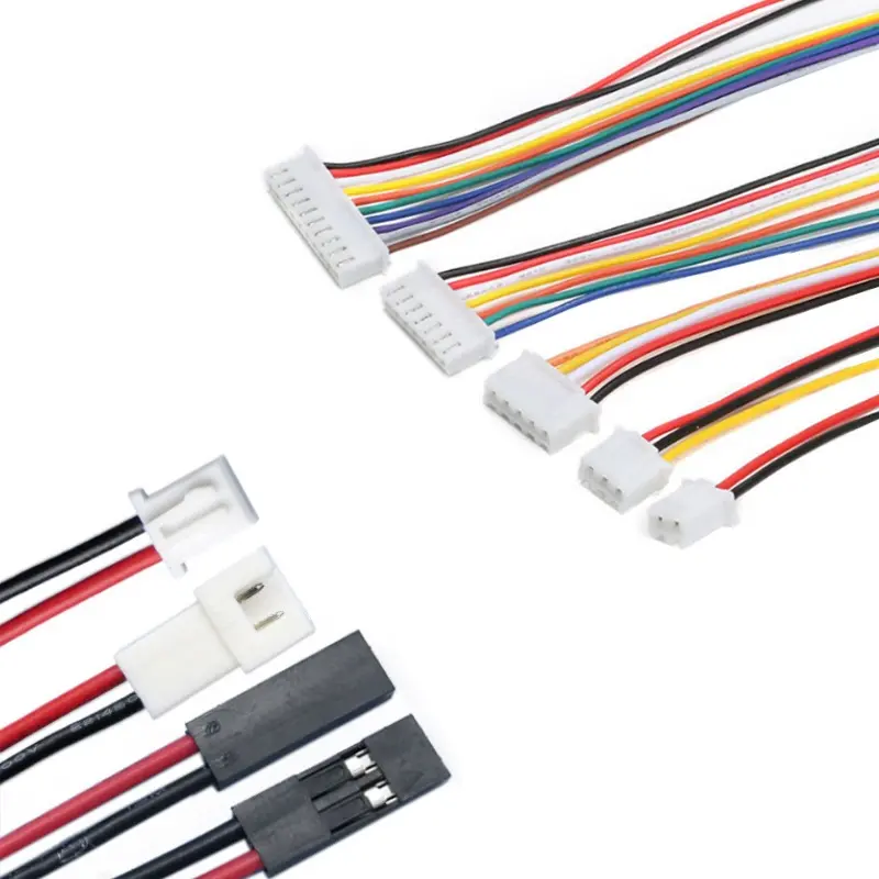 Cable Assembly Molex Jst Connector Gh Nh Sm Syp Xh Zh Sh Ph JC25 2 Way 2-12 Pin Wiring Harness Custom Jst