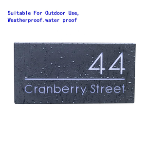 12V năng lượng mặt trời LED nhà số ánh sáng cá nhân chiếu sáng địa chỉ mảng bám cho ngôi nhà cho ngôi nhà nóng lên Quà Tặng bệnh viện quảng cáo - Product Image 4