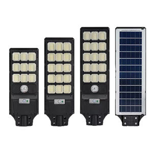 Lampadaires solaires avec indice d'étanchéité IP65 pour l'éclairage extérieur dans les jardins, les allées et les projecteurs - Product Image 1