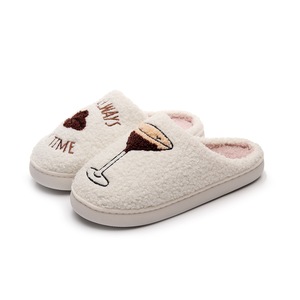 Pantofola calda in peluche da interno in pile per donna donna uomo inverno autunno <span class=keywords><strong>vetro</strong></span> per <span class=keywords><strong>la</strong></span> casa - Product Image 6